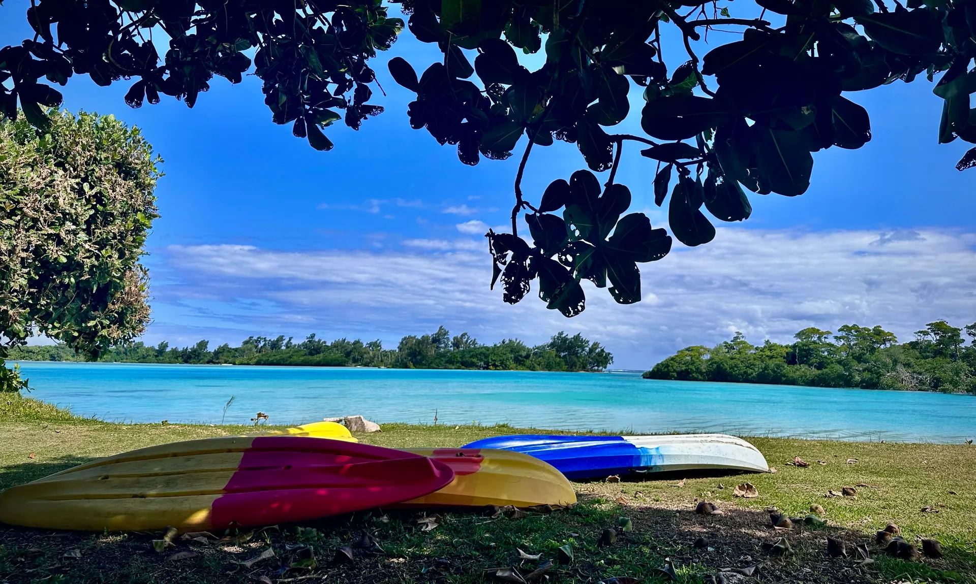 Cannon on beach at Nawesa Resort